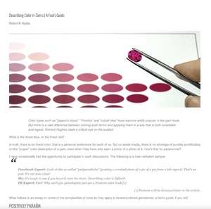 Describing color: A fool’s guide